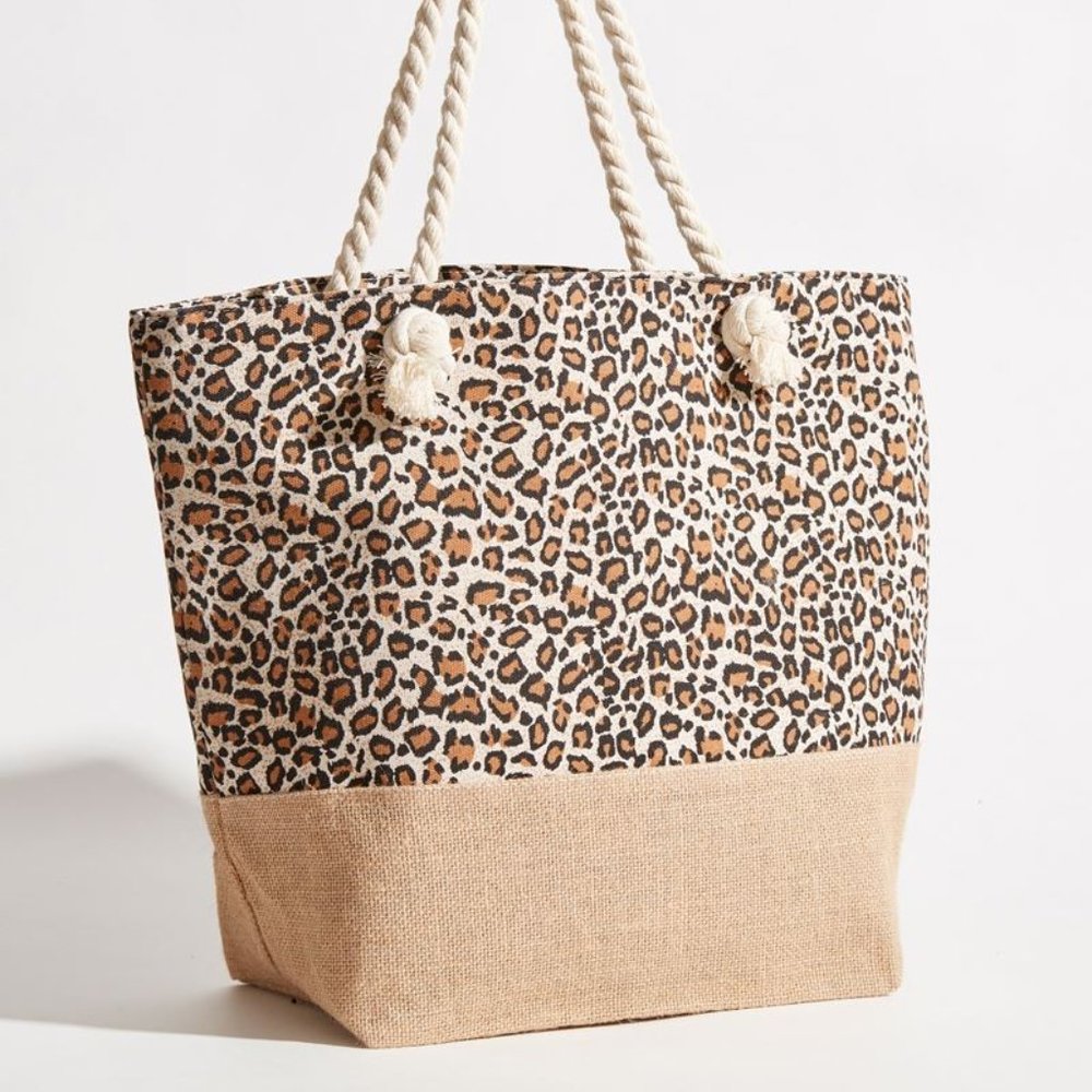 LEOPARD TOTE
